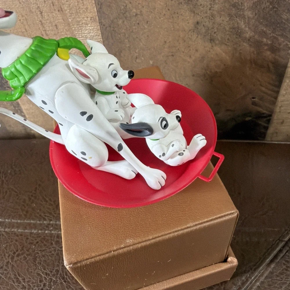 Vintage Grolier Disney Christmas Magic Ornament 101 Dalmatians 26231‎ 1990s Box